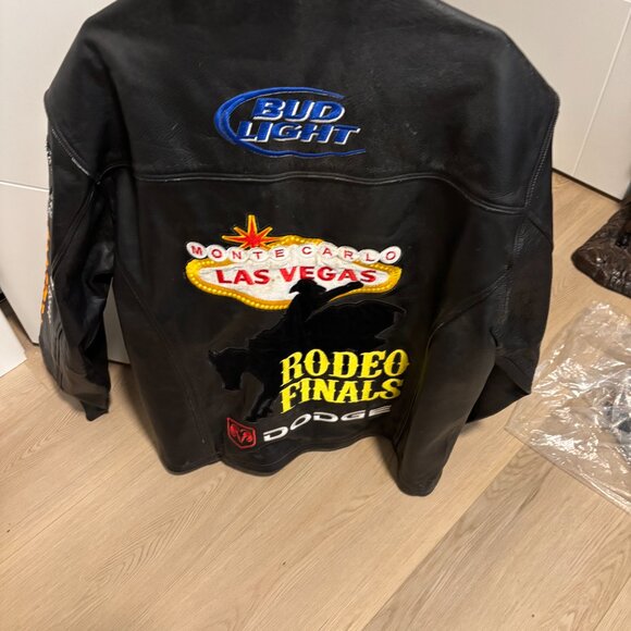 Rodeo Vegas Leather Contestants Jacket - Picture 5 of 7